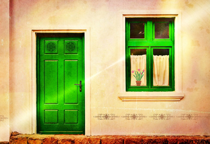 front door